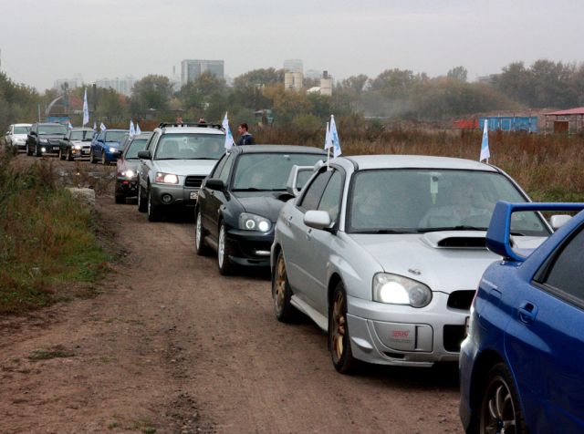 Всероссийский Клуб Subaru Impreza въехал на Тушино!